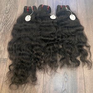 100% authentic raw Indian hair, unprocessed temple-sourced with aligned cuticles